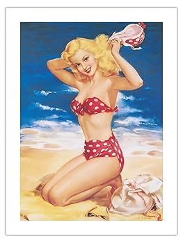 ピンナップガール イラスト コップ 4個セット ヴィンテージ Advertising Pin Up Girl “Foot Loose” Matchbook ピンナップ